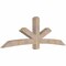 Ekena Millwork Alberta Smooth Timber Gable Bracket, Douglas Fir, 96"W x 32"H x 5 1/2"D x 5 1/2"F, 8/12 Pitch GBW096X32X0606ALB00SDF - alternate 4